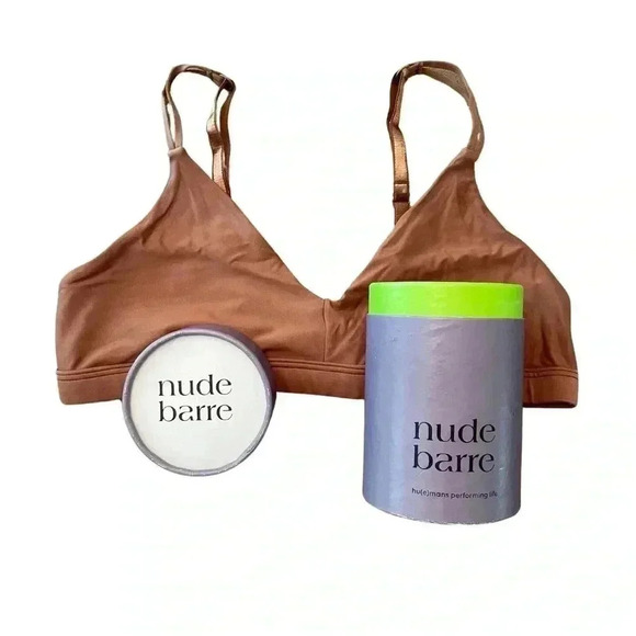 Nude Barre Wireless Bralette Size Medium 2PM - Picture 6 of 10